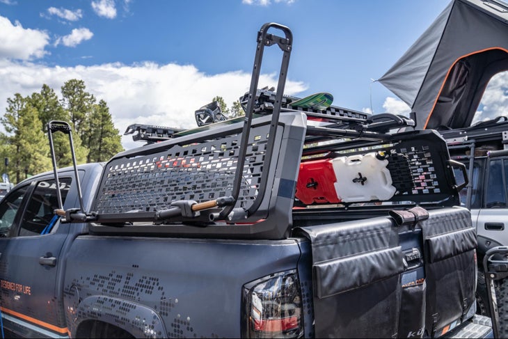 Kuat Ibex Truck rack at Overland Expo West 2023