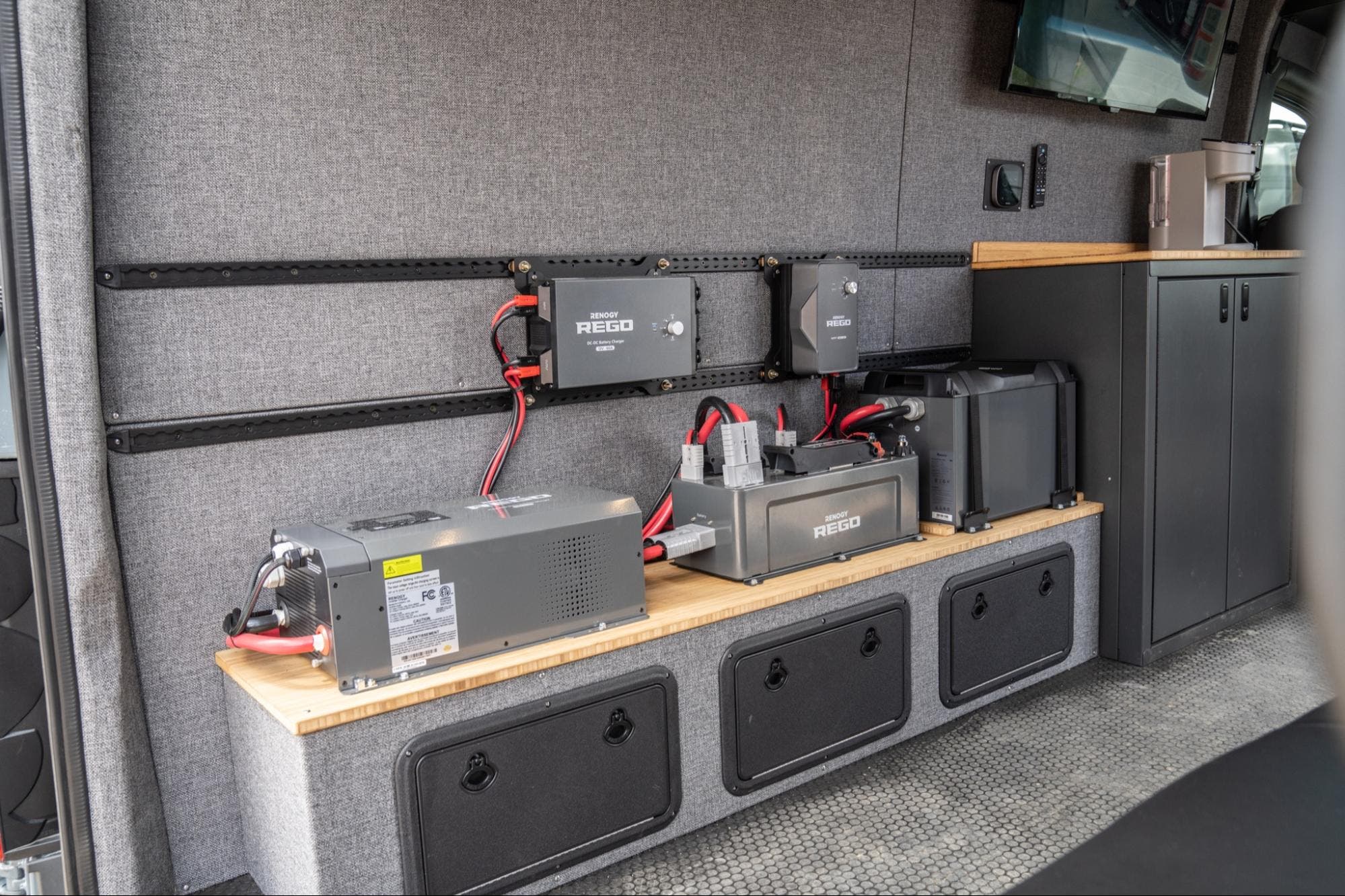 Renogy power system at Overland Expo West 2023