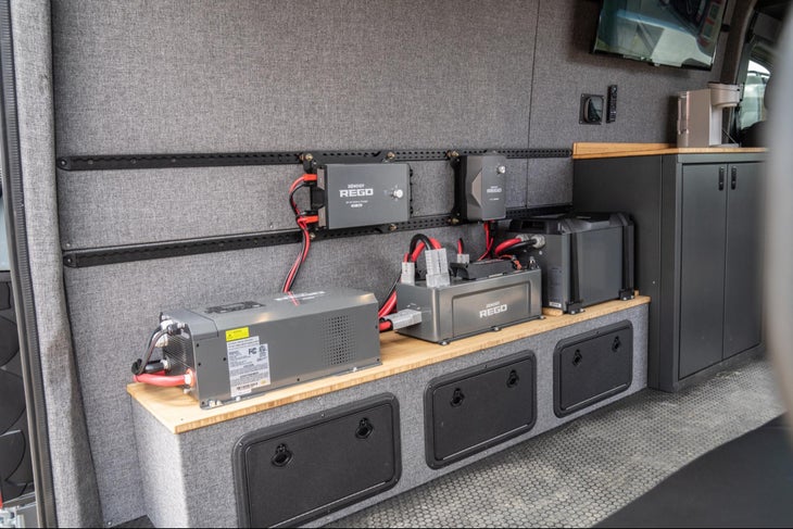 Renogy power system at Overland Expo West 2023