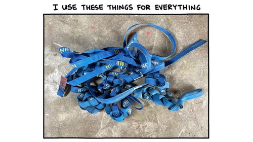 picture of NRS straps with caption 