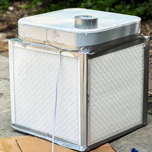 corsi-rosenthal box DIY air purifier