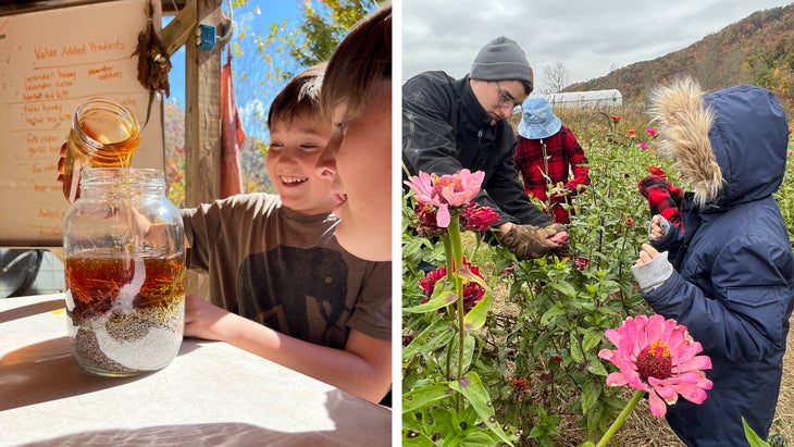 scenes from the Woodson Branch Nature School