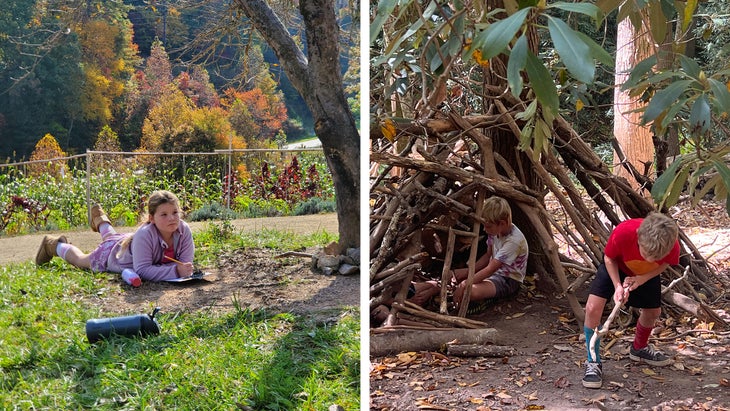 scenes from the Woodson Branch Nature School