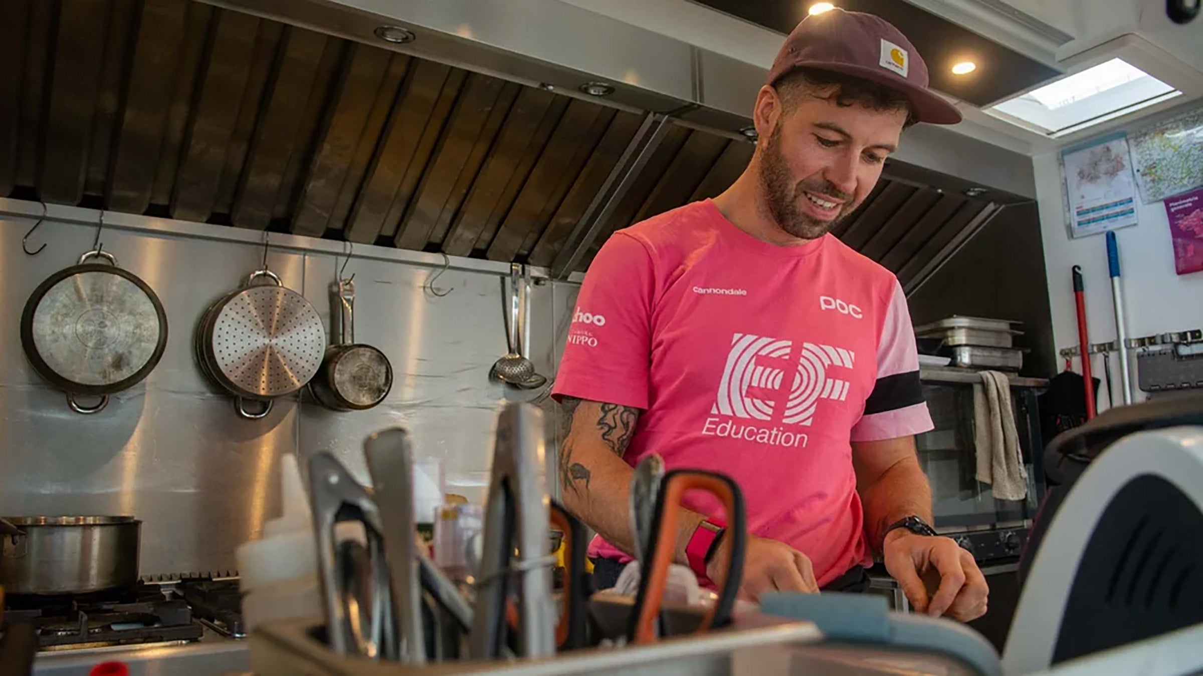 Owen Blandy of Team EF Education-EasyPost