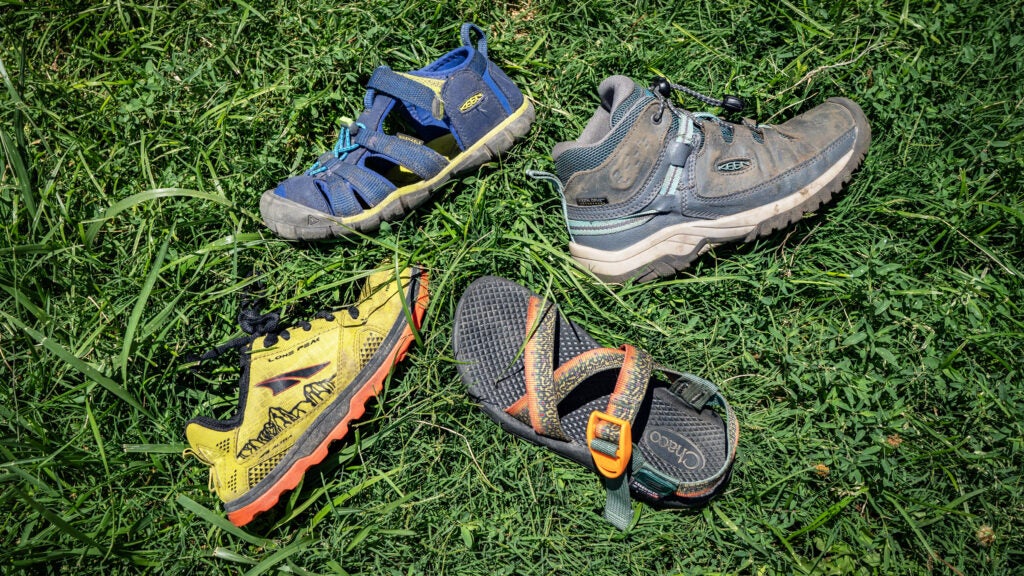 Kids hiking trainers sale