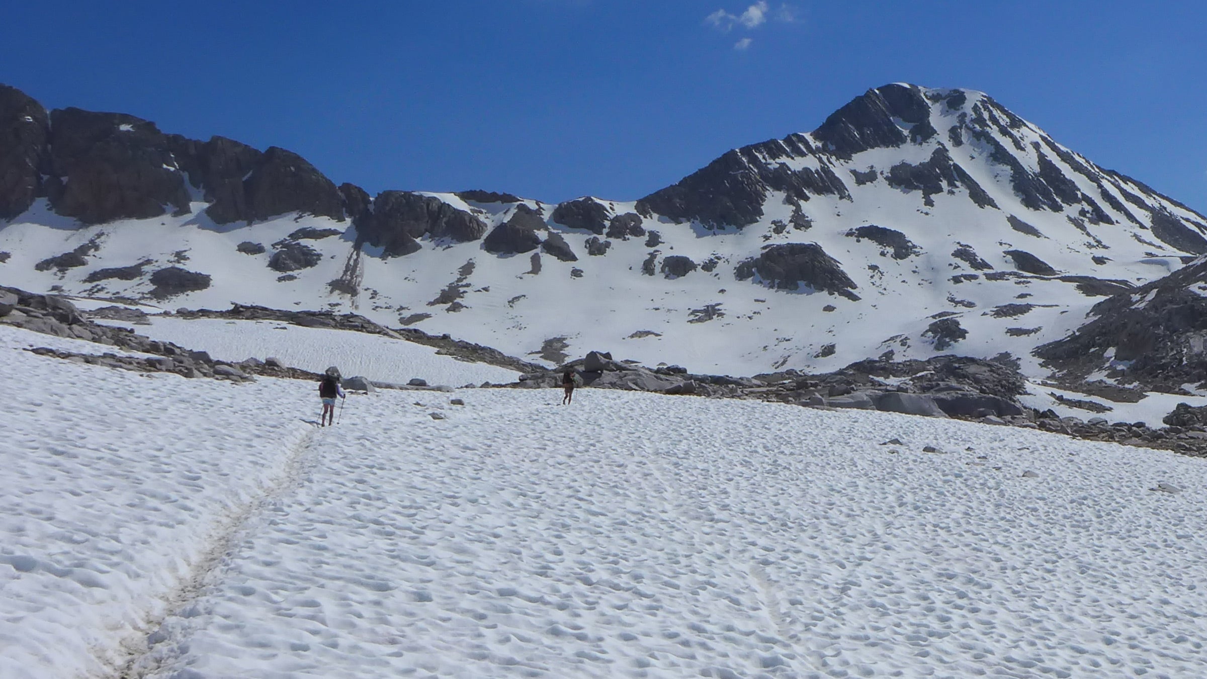 Historic snowfall in the Sierras