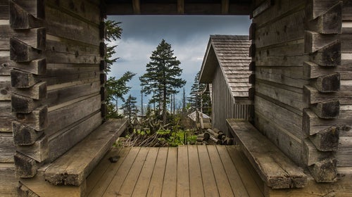 LeConte Lodge on Mt. Le Conte in Great Smoky Mountains National Park.