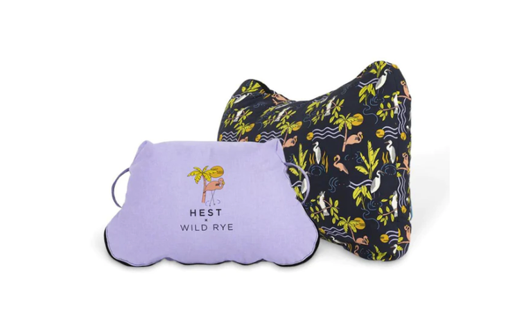 Hest and Wild Rye camp pillow