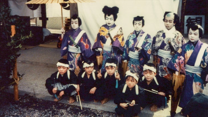 The famous children’s Kabuki company