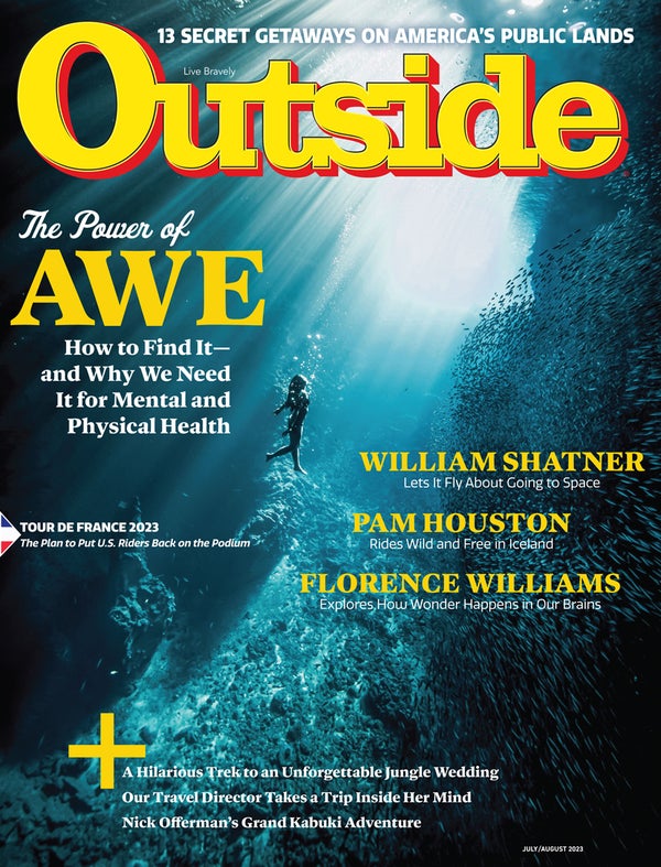 Outside Magazine July/August 2023 cover