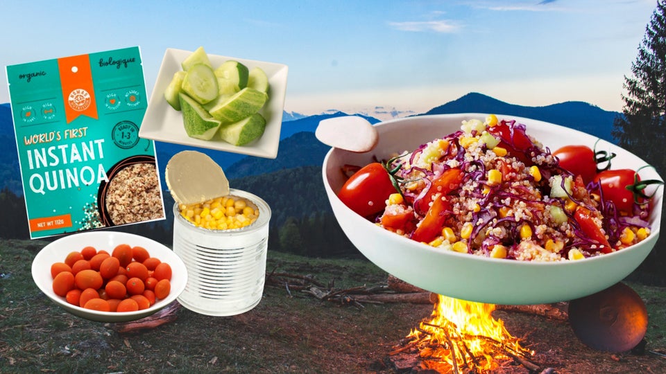 The Ultimate Backpacking Quinoa Salad