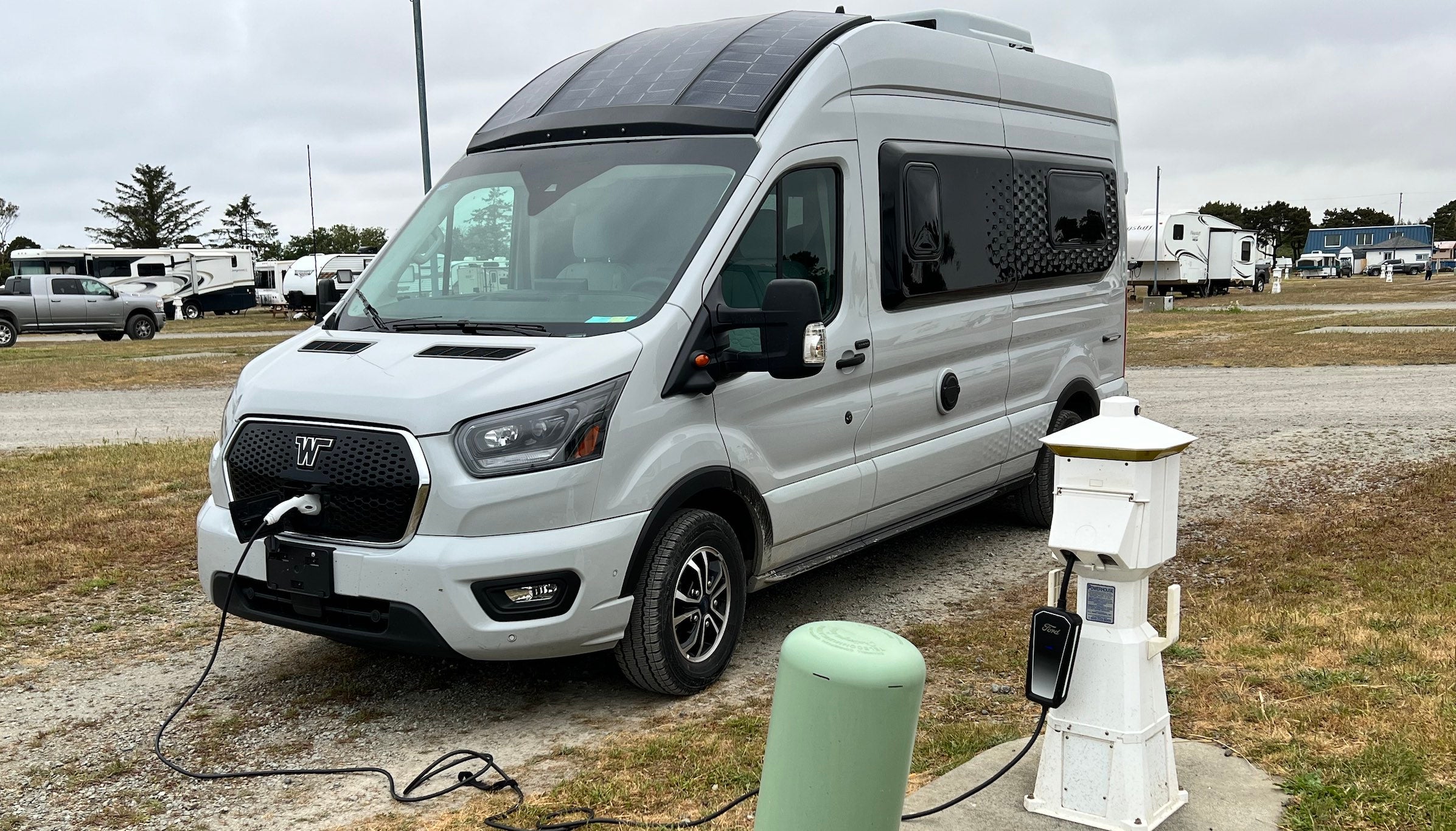 La Winnebago eRV2 será una furgoneta camper e-Transit eléctrica