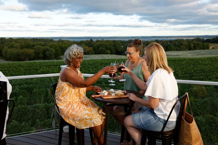 A winery in Michigan.