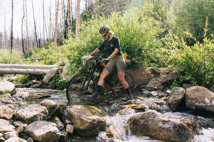 Sarah Swallow tested the Fjällräven bikepacking gear on all types of trips.