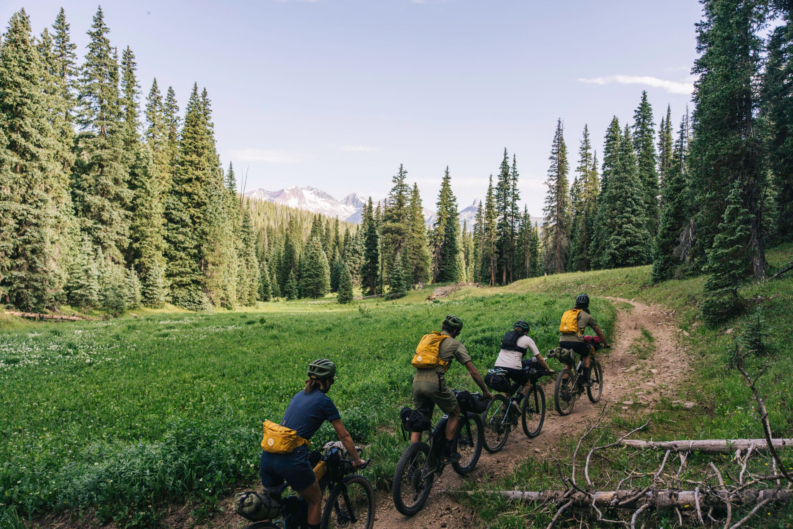 Fjällräven has launched a new line of gear designed specifically for bikepacking.