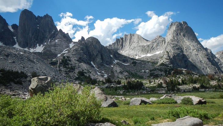 Cirque of the Towers Wind River Range Wyoming