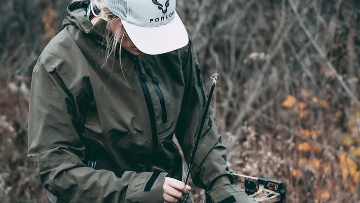 woman hunting in Forloh apparel