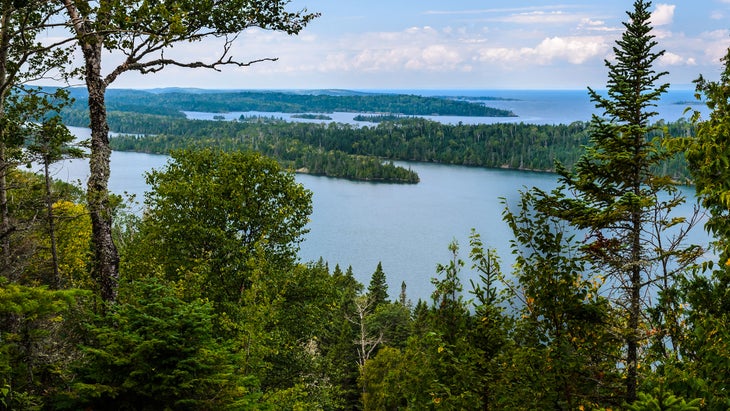 Lookout Louise Isle Royale National Park