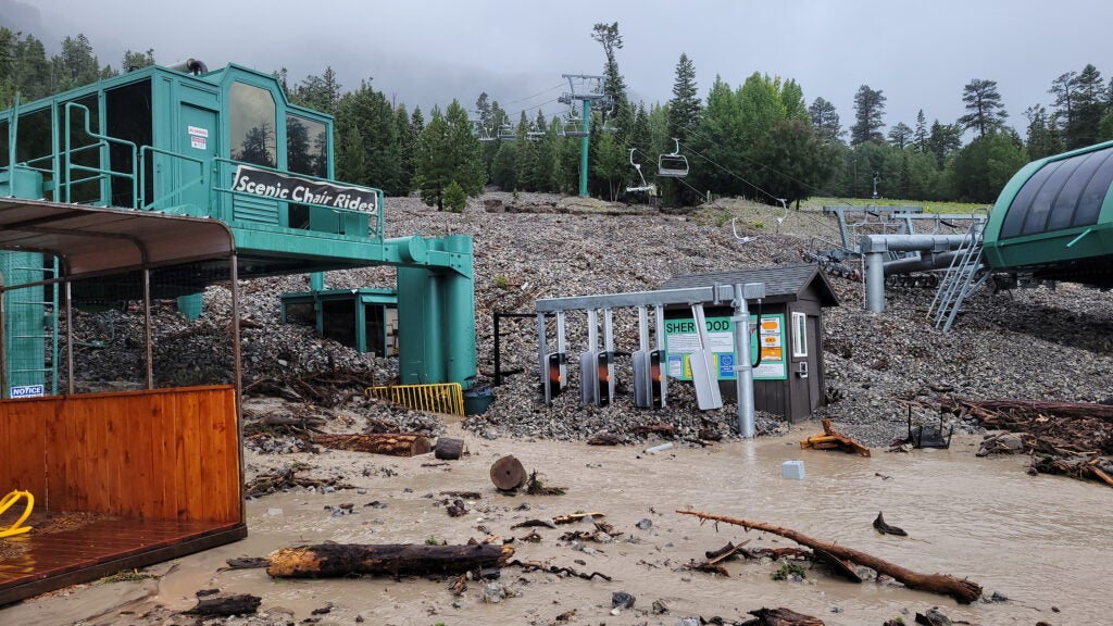 This Nevada Ski Resort Got Walloped by Tropical Storm Hilary