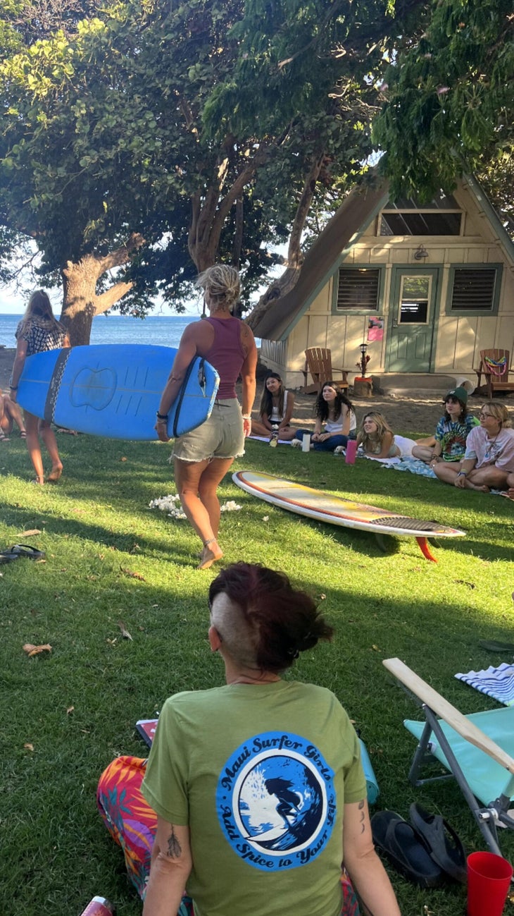 Maui Surf Girls cabins