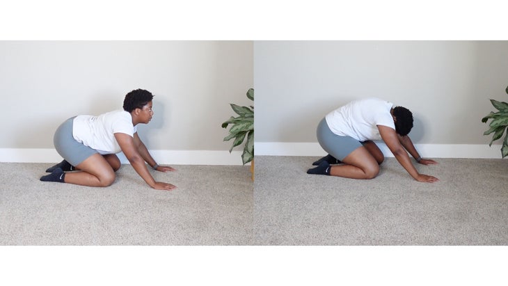 Cat-Camel Stretch, a Thoracic Mobility Exercise