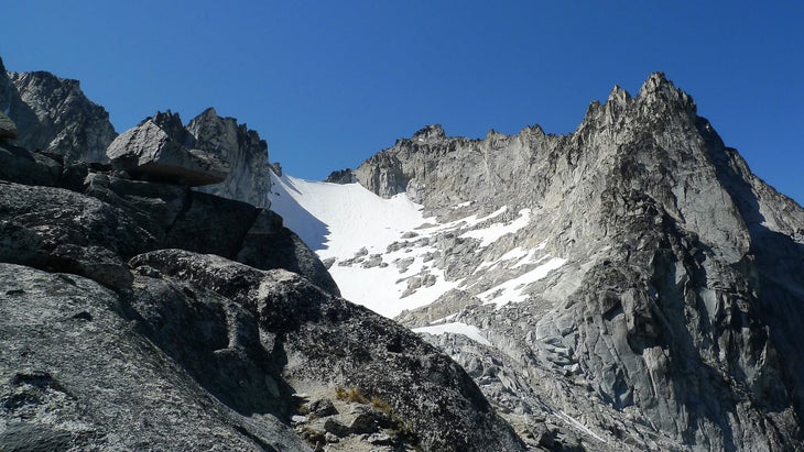 Dragontail Peak along The Enchantment Traverse