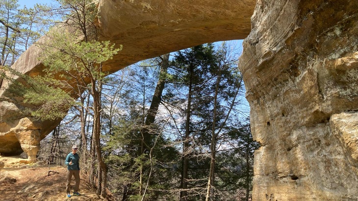 natural arch Daniel Boone National Forest