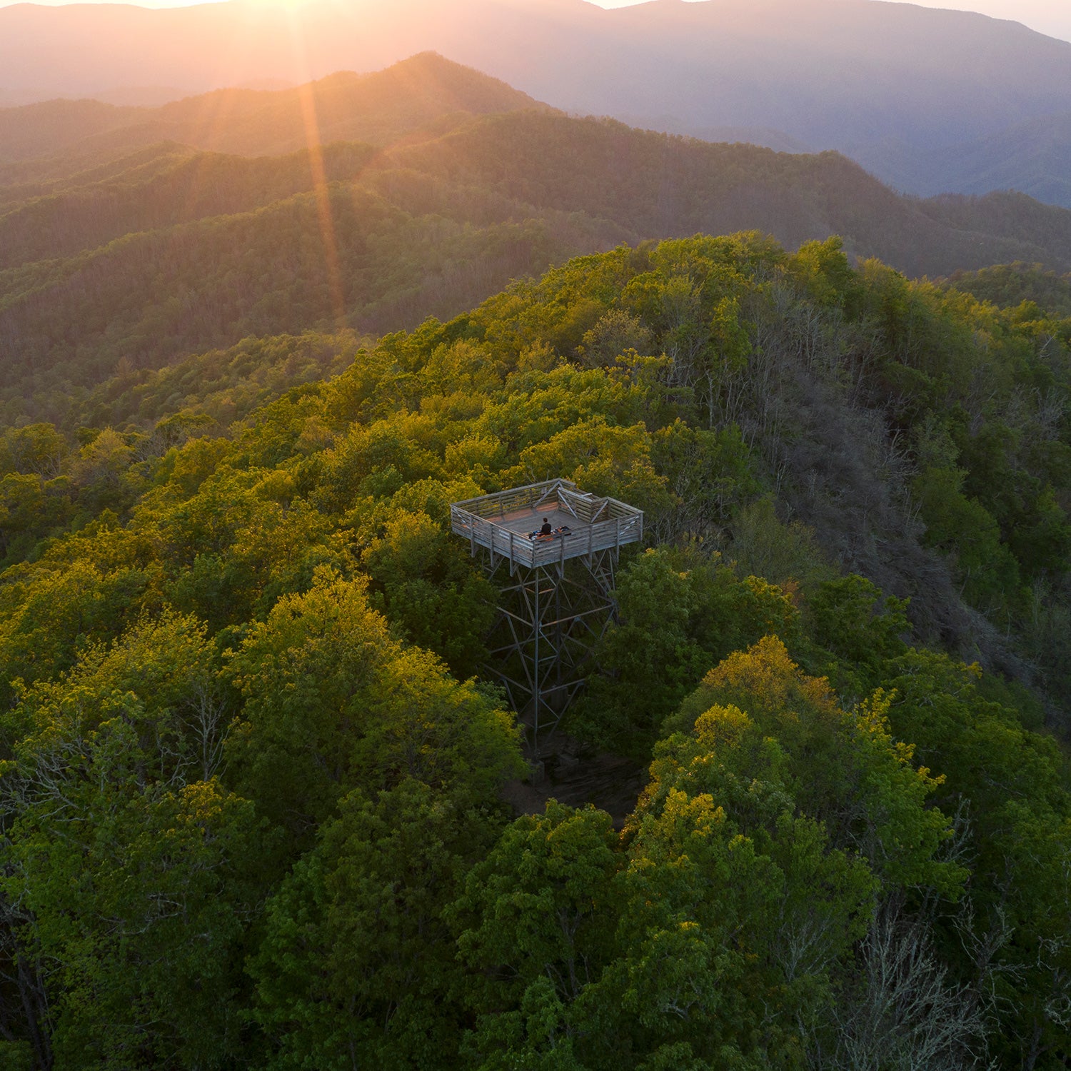 Wesser Bald Tower Nantahala National Forest