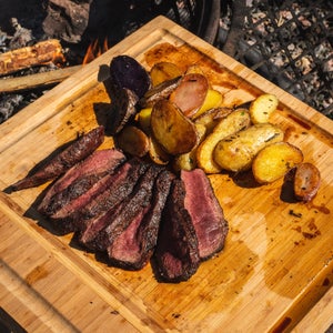 Grilled Venison Steaks