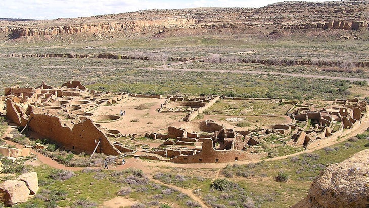 Pueblo Bonito from overlook