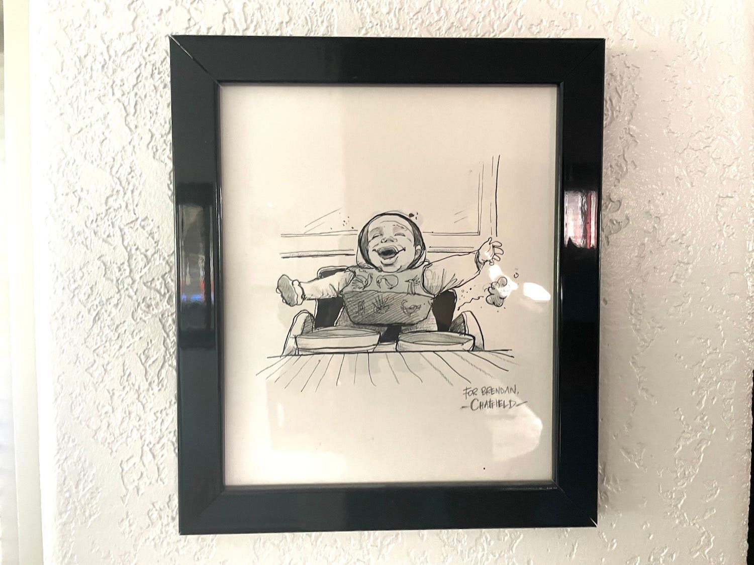 photo of an illustration of a baby