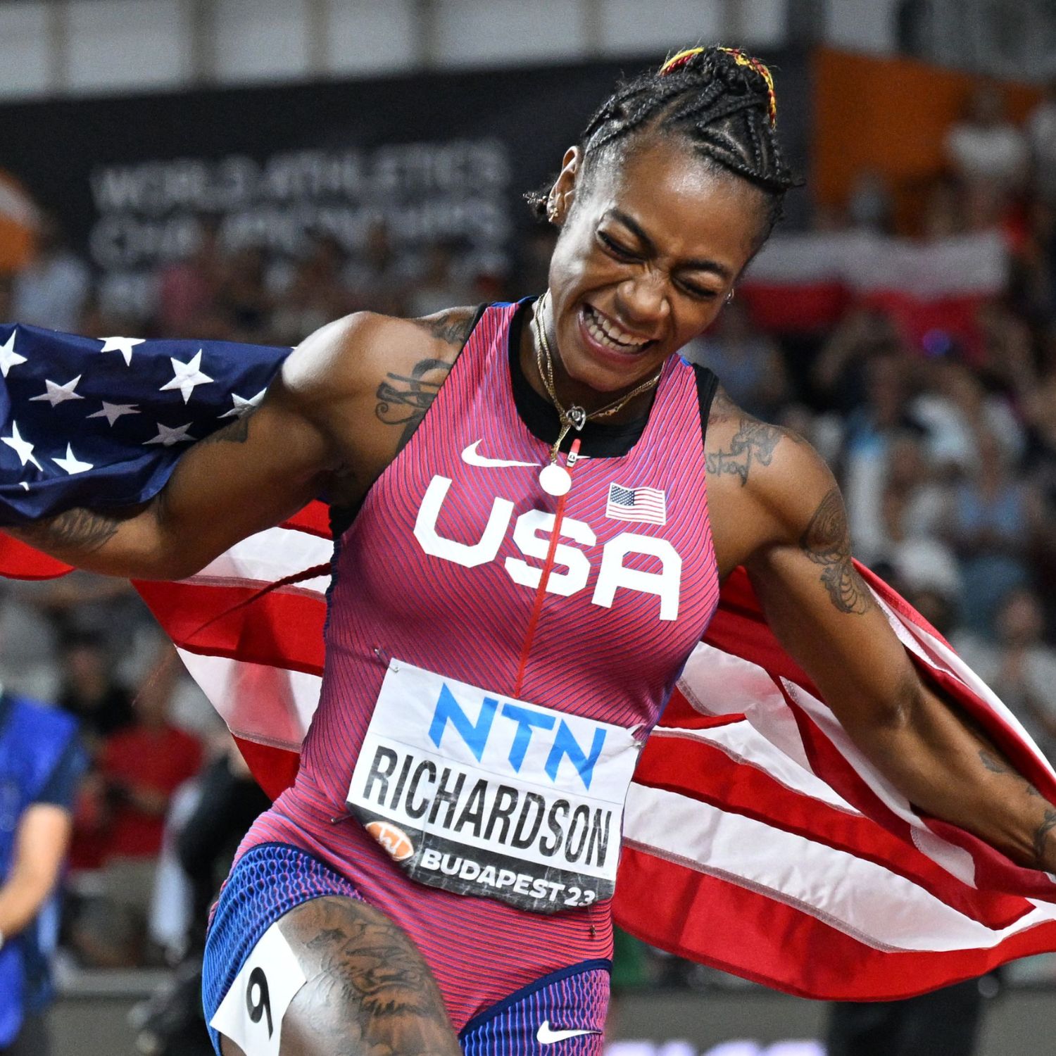 Sha’Carri Richardson Wins 100Meter Gold at the World Championships