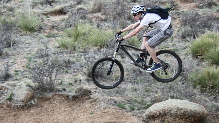 mountain biking Gowdy State Park