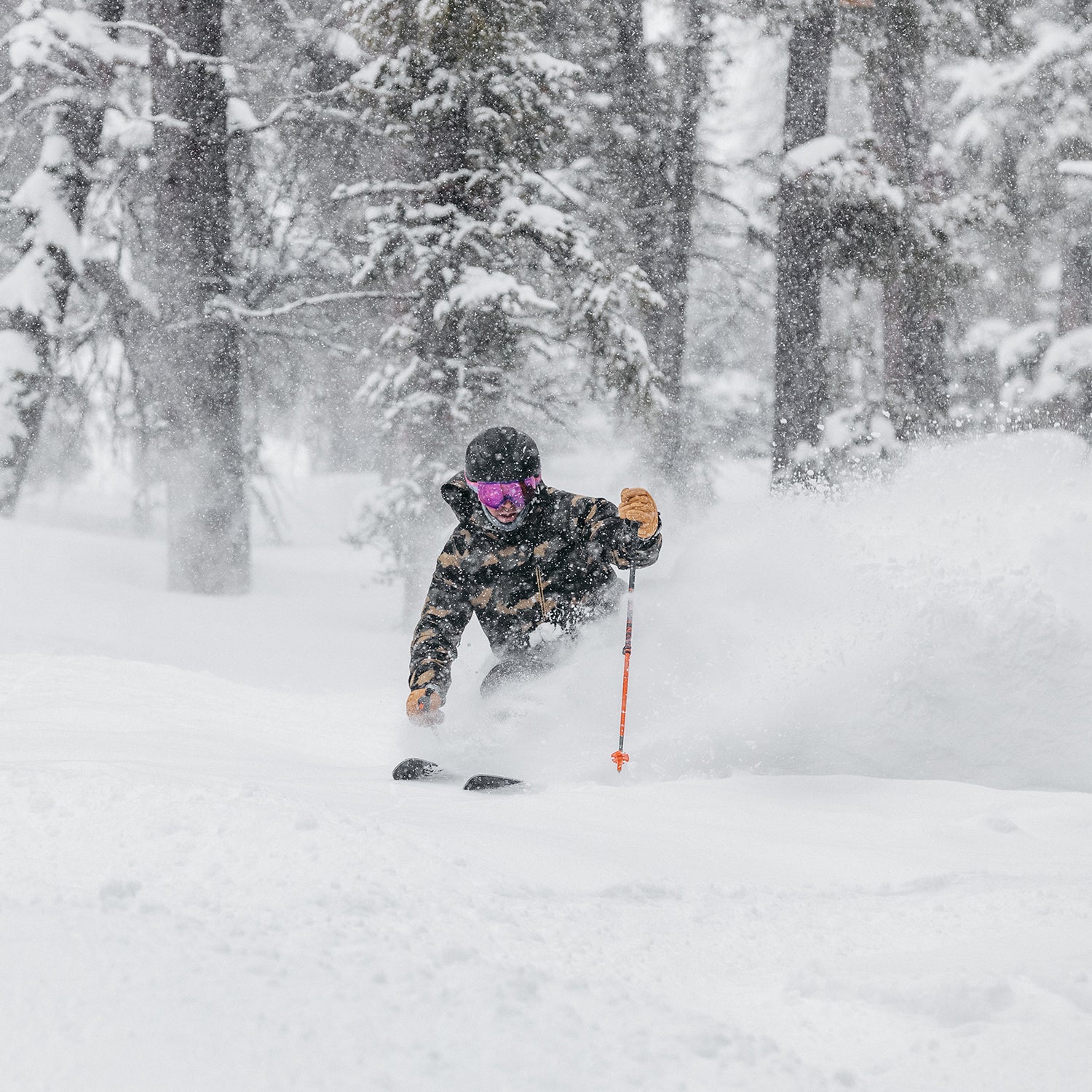 ski test, all mountain wide