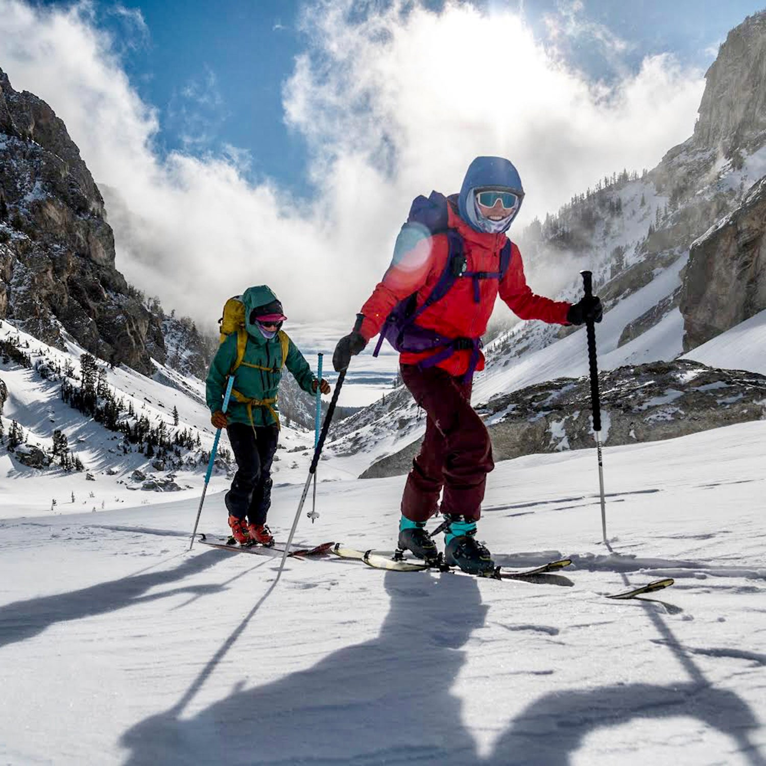 backcountry skiing