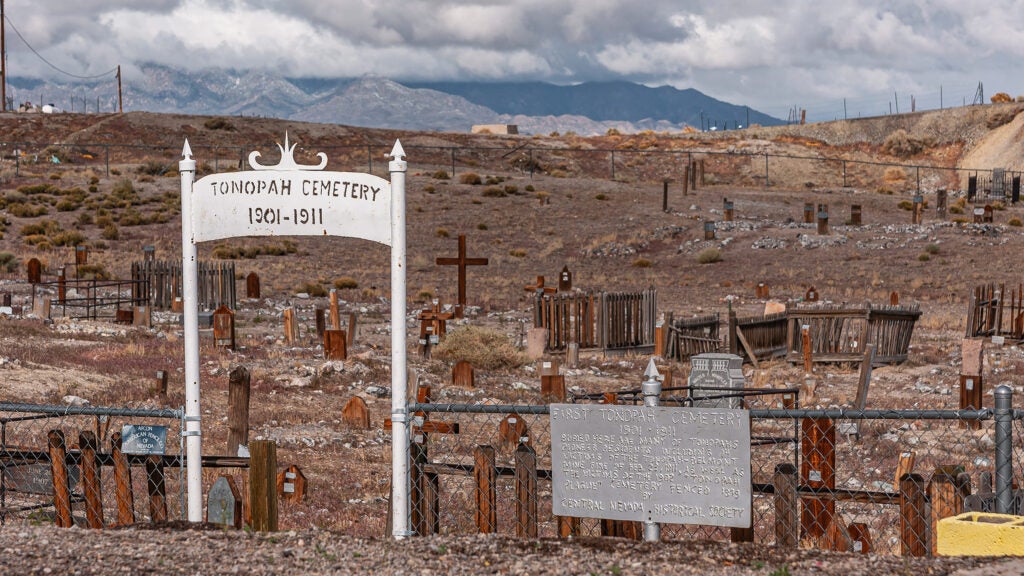 historic cemetery Tonopah