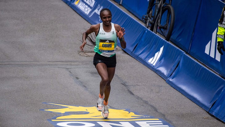 Hellen Obiri On Cloudboom Echo 3