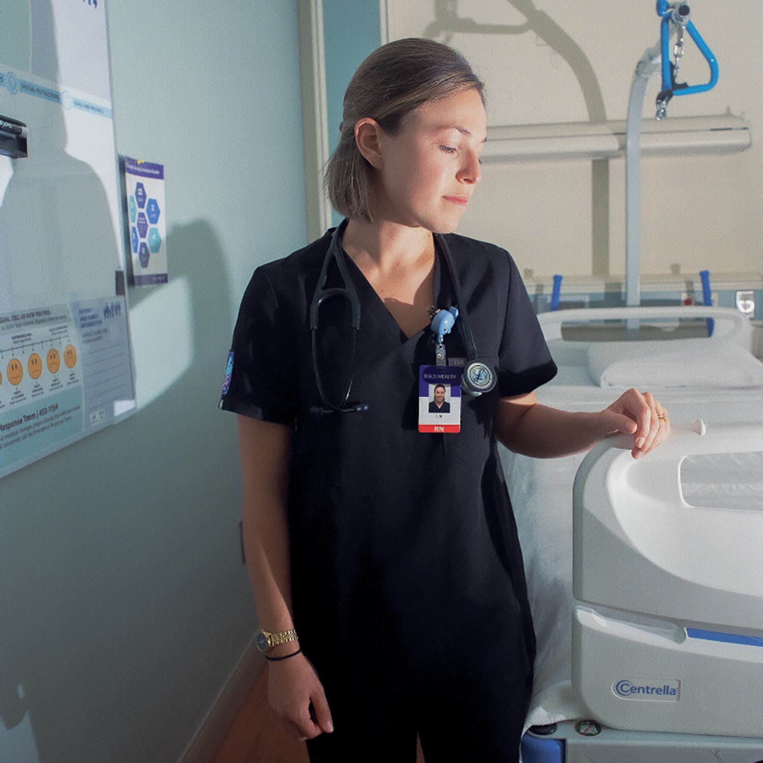 Lia Argyrakis at ECU Health Chowan Hospital, in Edenton, North Carolina