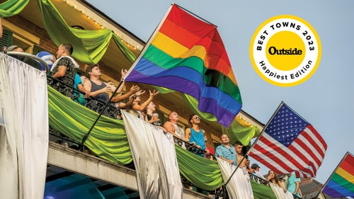 The Southern Decadence event in New Orleans, one of the happiest events in the us