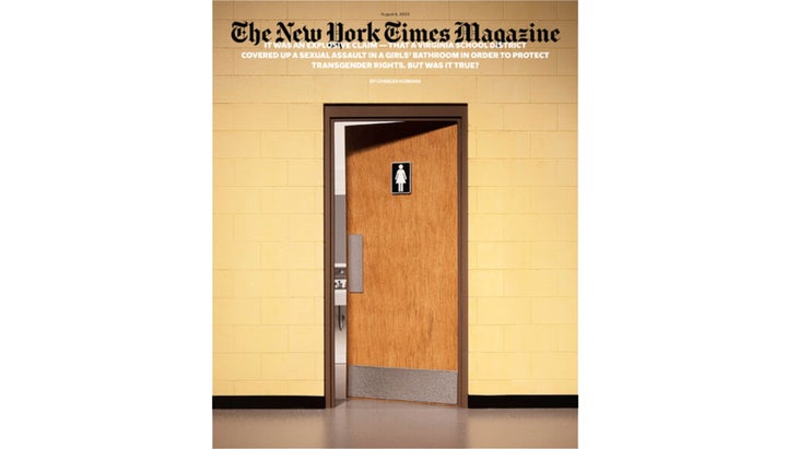 The New York Times Magazine cover