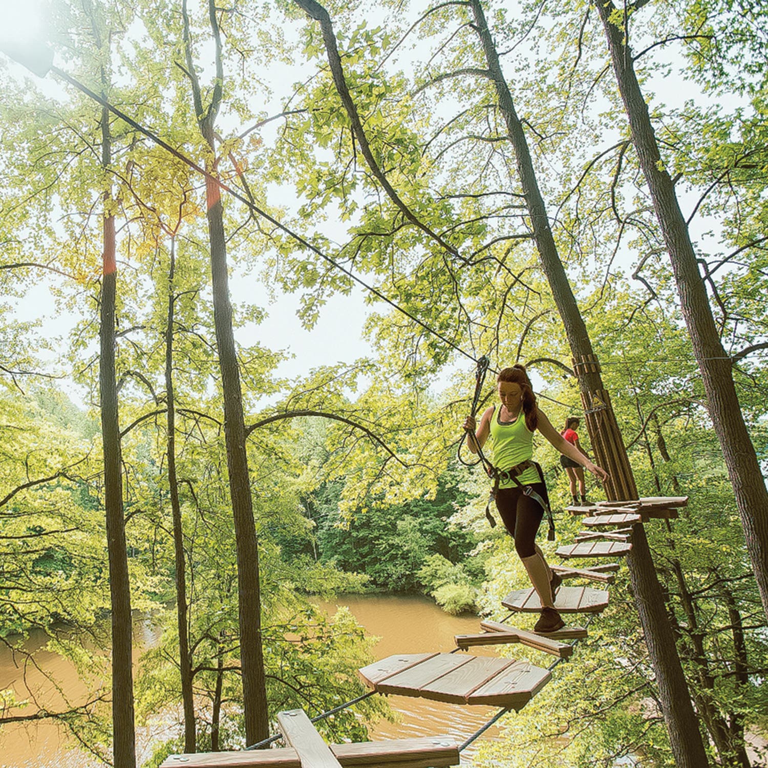 Adventure in Oak Point Park, Plano