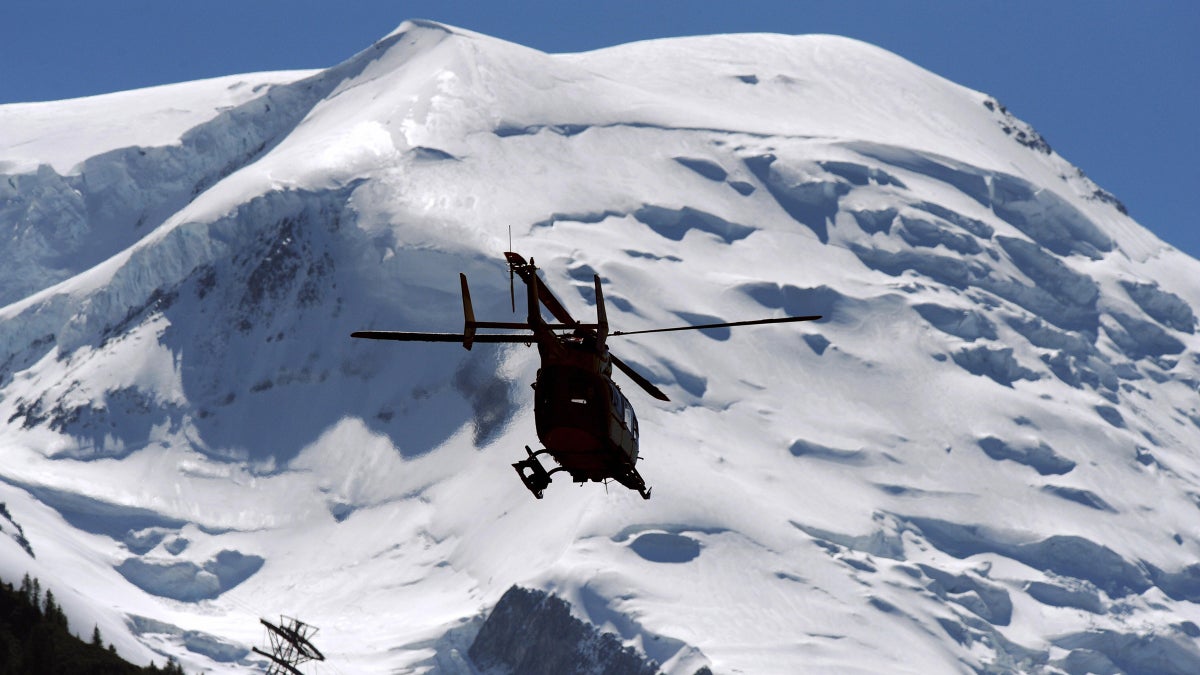 Mont Blanc Is Shrinking