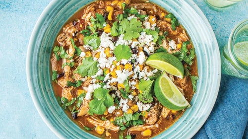 Slow cooker chicken chili