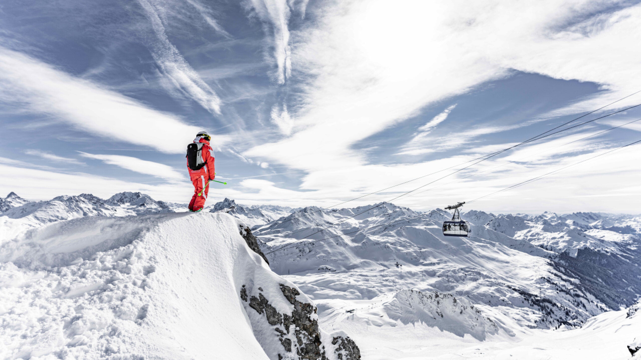 Skifahren Offpiste St. Anton (c) Turismusverband St. Anton am Arlberg : Patrick Bätz