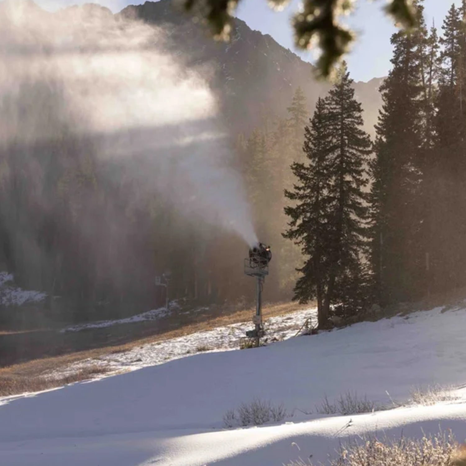 Arapahoe Basin wins the race to open, sort of.