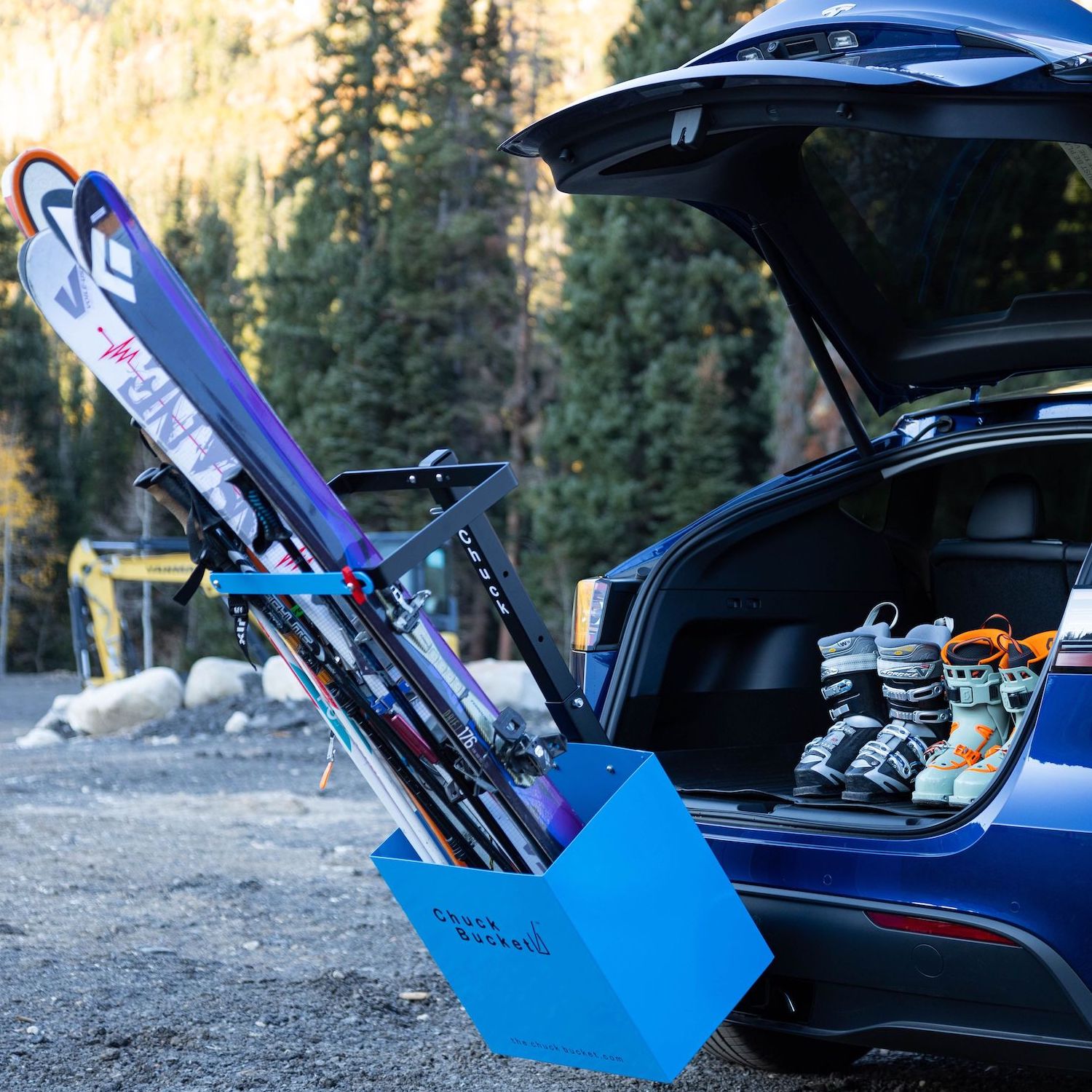 Bike and deals ski rack