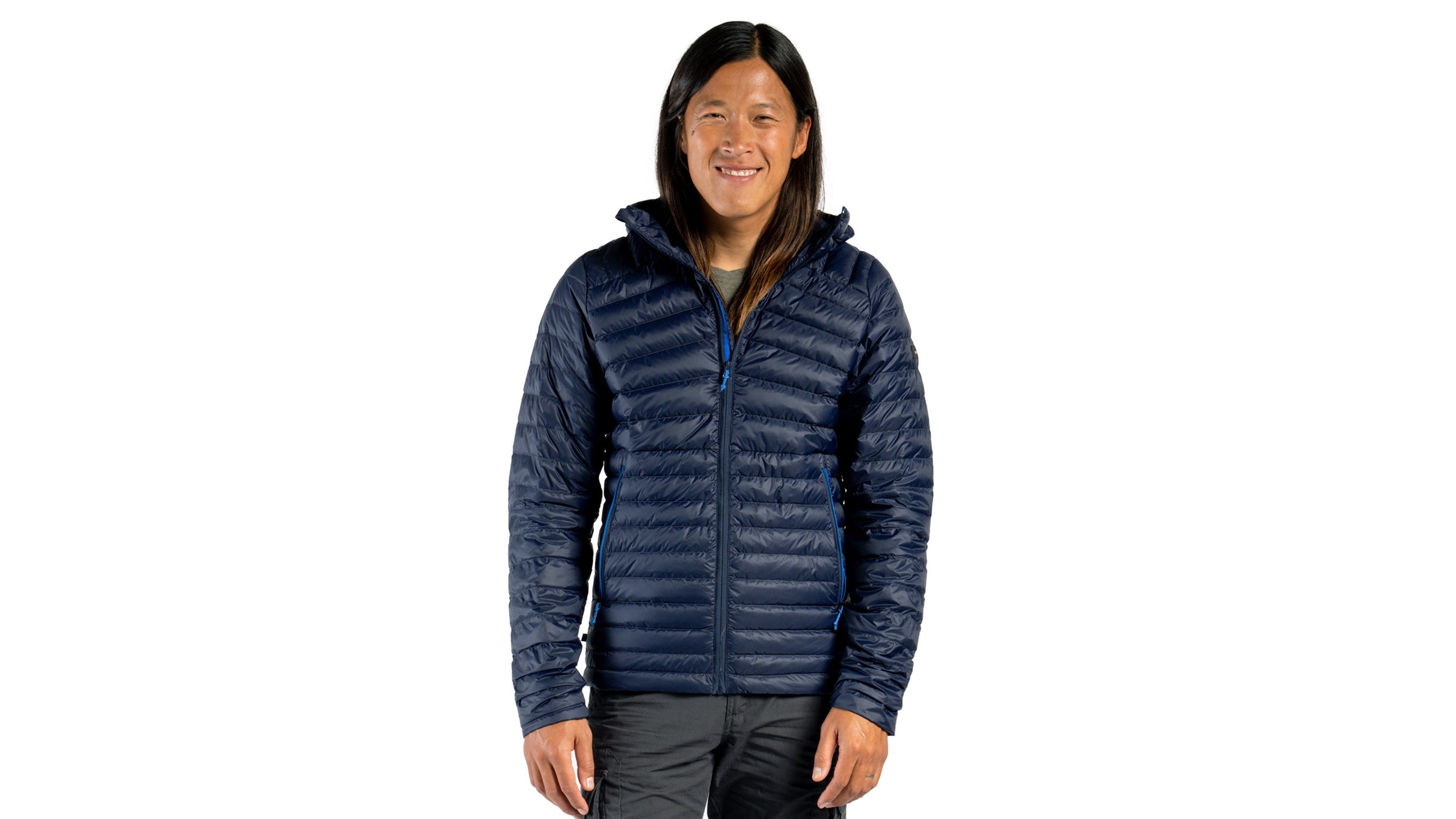 Women's long-sleeved Merino wool trekking thermal jacket - MT900 FORCLAZ |  Decathlon