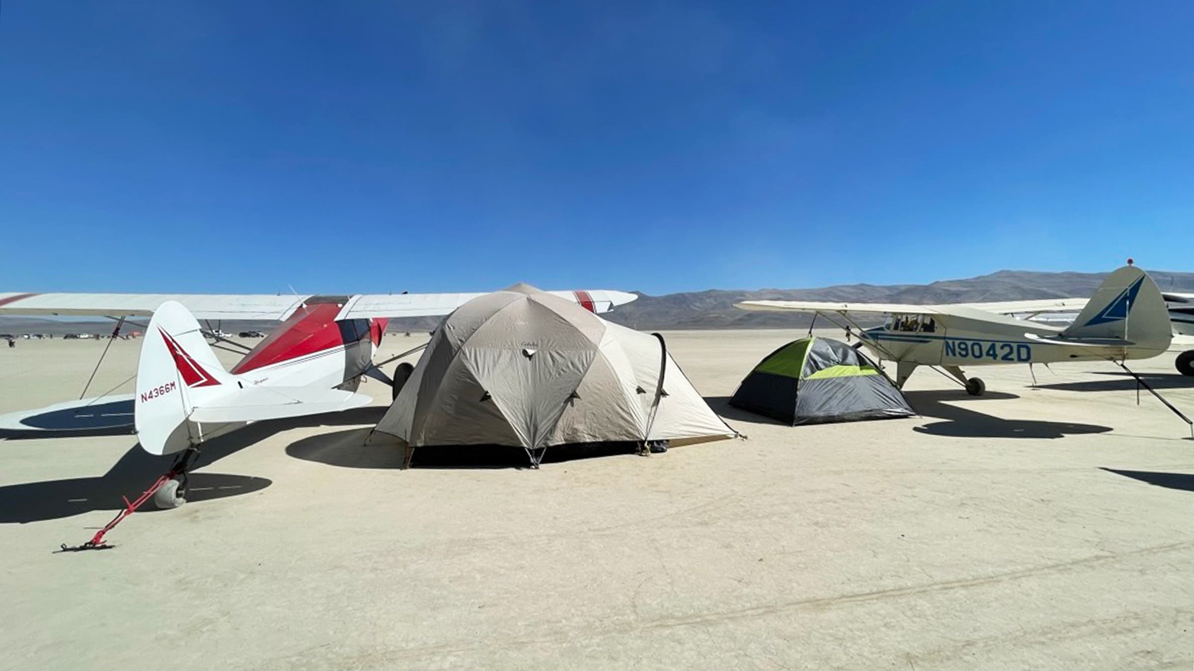 Camping at the Fly-In