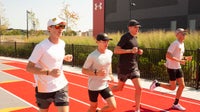 running, under armour, team running