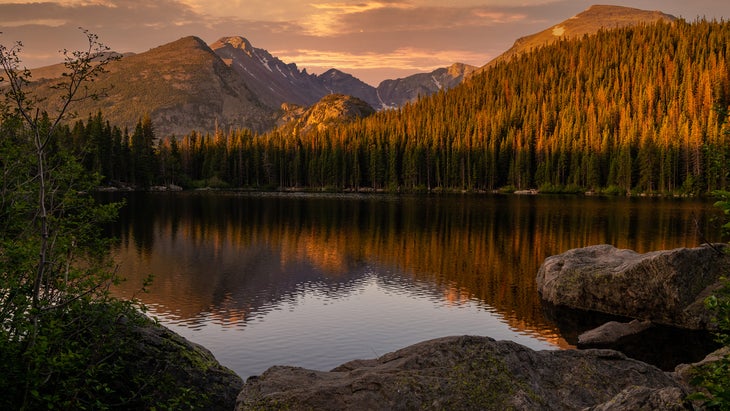 Bear Lake Rocky Mountain National Park Colorado